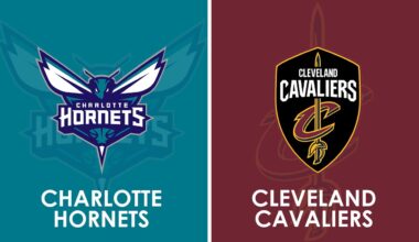 Charlotte Hornets vs Cleveland Cavaliers NBA Live Scoreboard