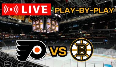 LIVE: Philadelphia Flyers VS Boston Bruins Scoreboard/Commentary!