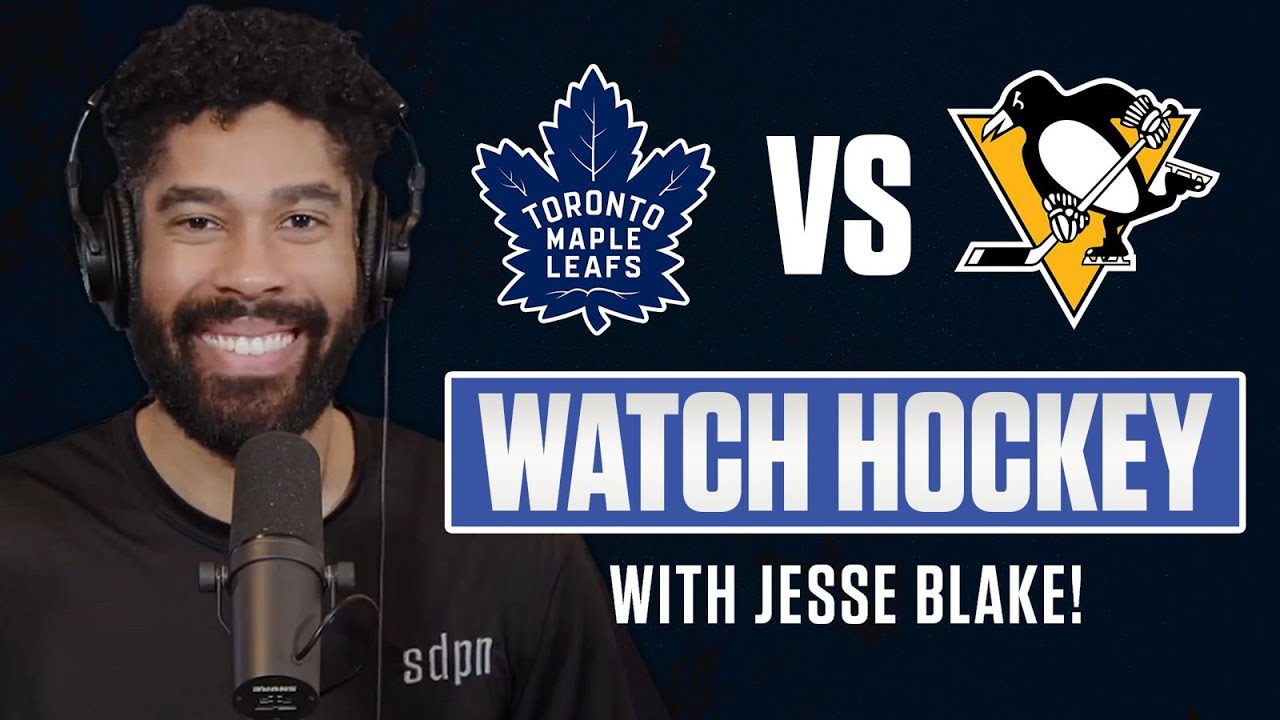 Toronto Maple Leafs vs Pittsburgh Penguins LIVE w/ Jesse Blake