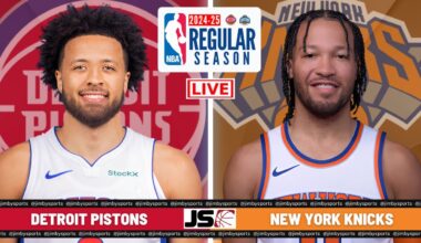 Detroit Pistons vs New York Knicks | NBA LIVE TODAY 2024 Full Game Scoreboard