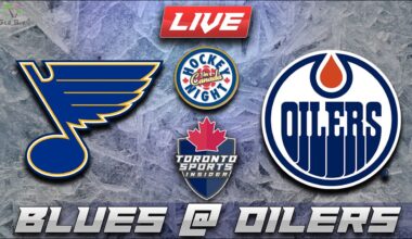St. Louis Blues vs Edmonton Oilers LIVE Stream Game Audio | NHL LIVE Gamecast & Chat