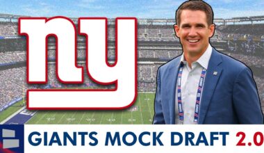 New York Giants Mock Draft 2.0
