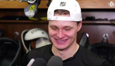 Tim Stützle, Linus Ullmark, Jacob Bernard-Docker, and Travis Green Postgame Media vs NSH