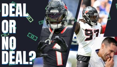 The Houston Texans Must Consider New Contracts for Key Starters