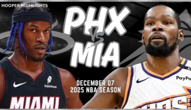 Phoenix Suns vs Miami Heat Full Game Highlights | Dec 7 | 2025 NBA Season