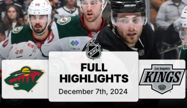 NHL Highlights | Wild vs. Kings | December 07, 2024