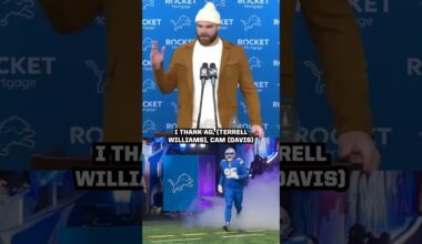 A dream come true for Pat O'Connor 🙌 | Detroit #Lions #shorts