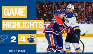 Game Highlights: Blues 2, Oilers 4