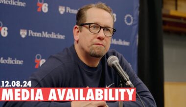 Philadelphia 76ers Postgame Media Availability | Coach Nurse | 12.08.24