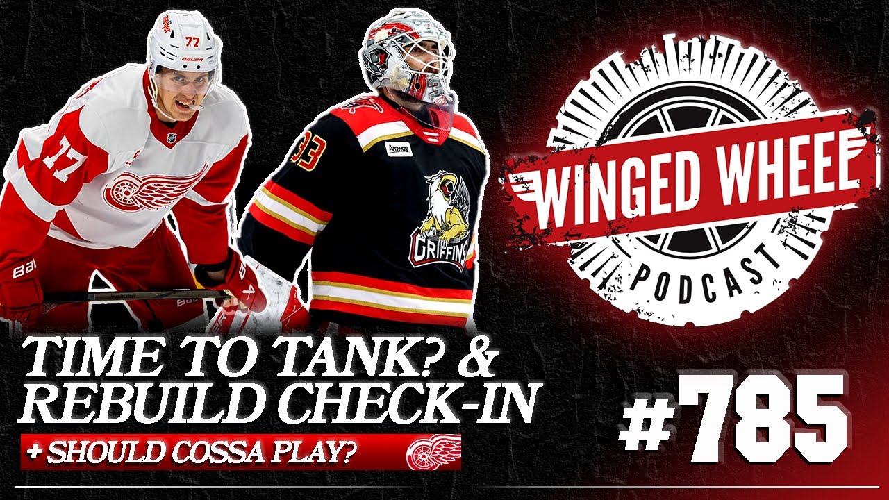 TIME TO TANK? RED WINGS SEASON CHECK-IN & COSSA'S CASE TO PLAY - Winged Wheel Podcast - Dec. 8, 2024