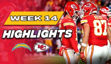 Kansas City Chiefs vs Los Angeles Chargers Game Highlights | NFL 2024 Season - Week 14