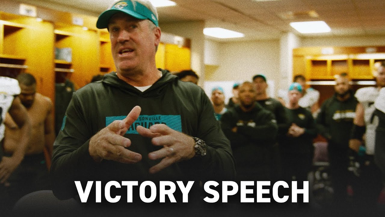 Doug Pederson Victory Speech After Jaguars' Week 14 Win vs. Titans | Jacksonville Jaguars