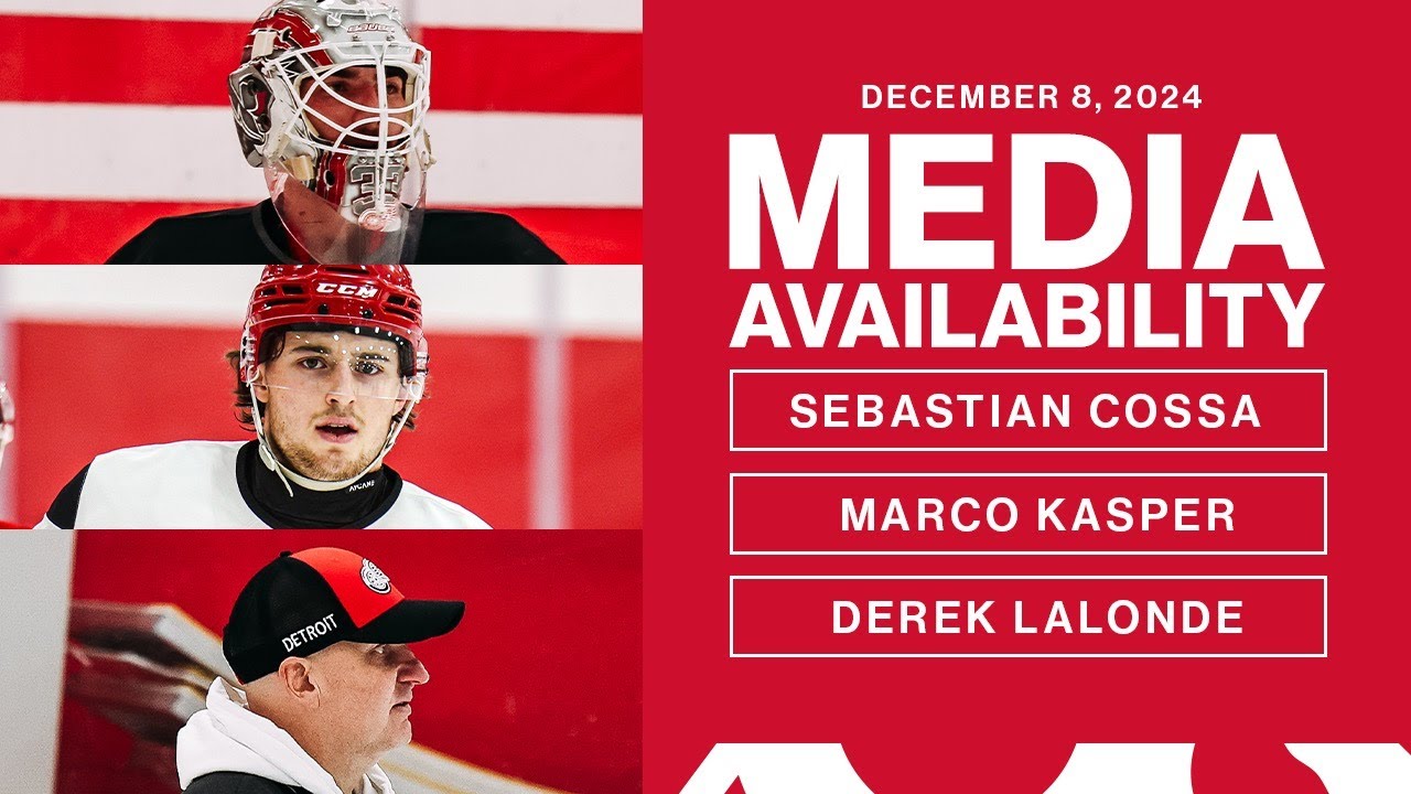 Marco Kasper, Sebastian Cossa, Derek Lalonde Media | Dec. 8, 2024