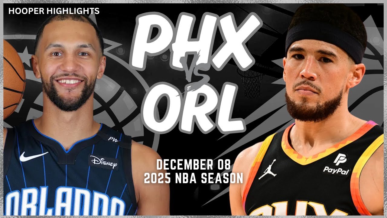 Phoenix Suns vs Orlando Magic Full Game Highlights | Dec 8 | 2025 NBA Season