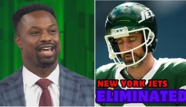 ESPN reacts to Aaron Rodgers, Jets officially eliminated from postseason after loss to Dolphins