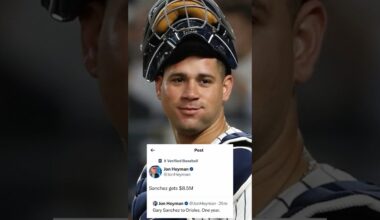 Why the Gary Sanchez signing in Baltimore is GREAT NEWS for the Texas Rangers!