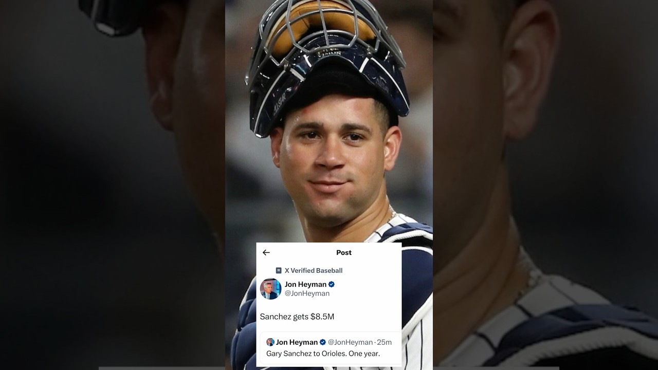 Why the Gary Sanchez signing in Baltimore is GREAT NEWS for the Texas Rangers!