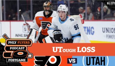 PHLY Flyers Postgame: Utah HC hands Philly third straight loss