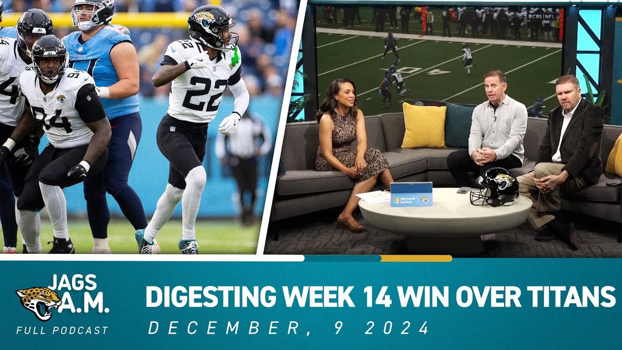 Biggest Takeaways From Week 14 Win Over Titans | Jags A.M. | Jacksonville Jaguars