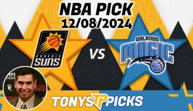 Phoenix Suns vs. Orlando Magic Pick 12/8/24 NBA Spread Prediction