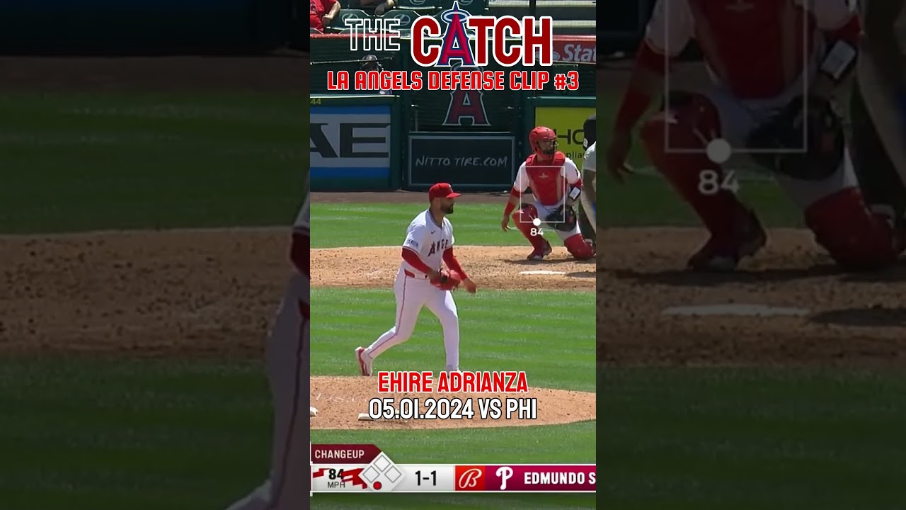 "The Catch" clip No. 3 LAA #laangels #mlb #walkoff