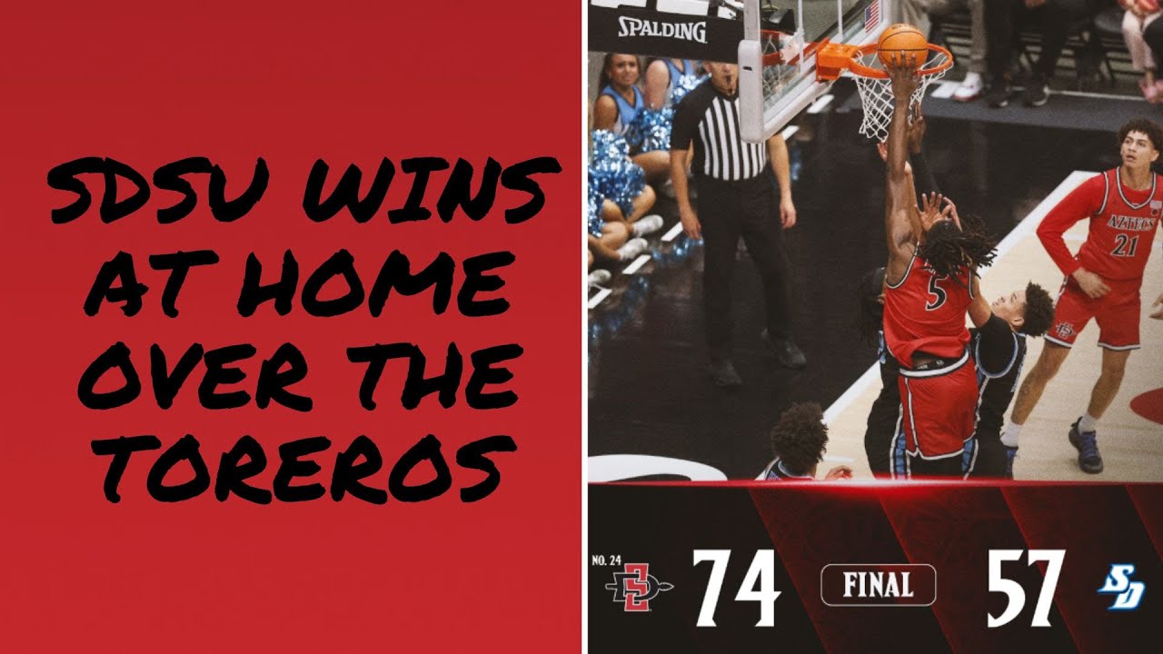 San Diego State basketball beats USD at Viejas Arena