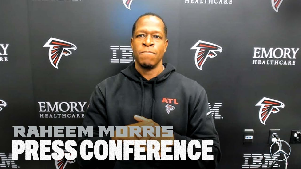 Raheem Morris speaks with media &  provides Atlanta Falcons updates | Press Conference