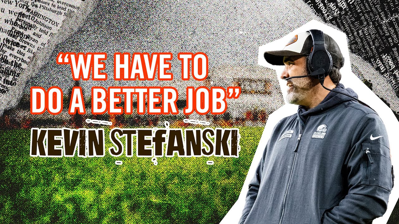 Kevin Stefanski: "We'll keep our head down and get back to work" | Press Conference