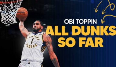 All of Obi Toppin's Dunks So Far | Indiana Pacers