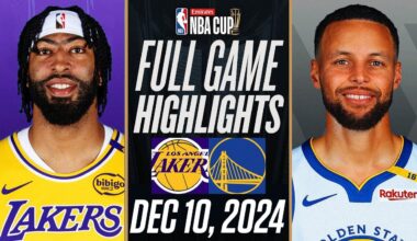 LAKERS vs WARRIORS FULL GAME HIGHLIGHTS DECEMBER 10, 2024 NBA FULL GAME HIGHLIGHTS TODAY 2K25