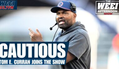 Tom E. Curran on how Jerod Mayo has built the wrong identity for the Patriots | Afternoons