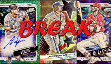[12/4] #24 [2x] 24 Topps Cosmic Chrome Hobby Box Break