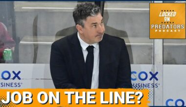 Nashville Predators Coach Andrew Brunette Talks Job Security as Team Prepares for Calgary Flames