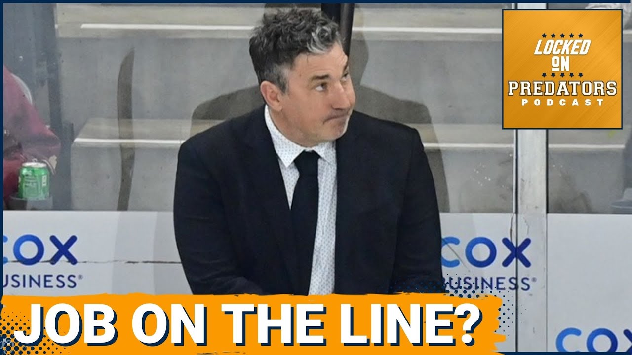 Nashville Predators Coach Andrew Brunette Talks Job Security as Team Prepares for Calgary Flames