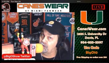 Miami Dolphins prepare for Texans, Cam Ward Heisman Finalist. Tuesday Show at CanesWear. 12/10/24