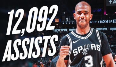 Chris Paul Passed Jason Kidd For The 2nd Most Assists In NBA History (12,092)