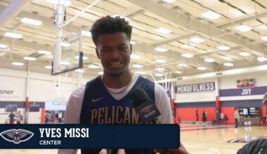 Yves Missi on Early Playing Time, Wembanyama | New Orleans Pelicans