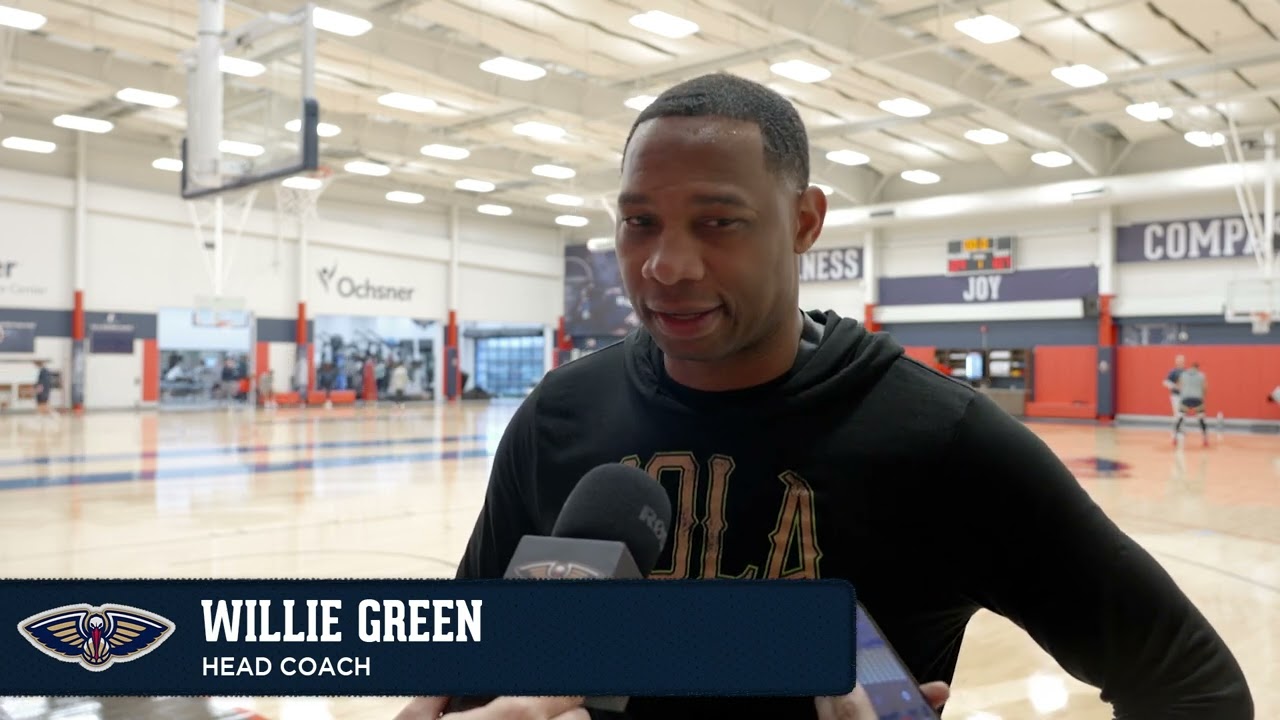 Willie Green talks Areas of Growth, Roster Health | New Orleans Pelicans