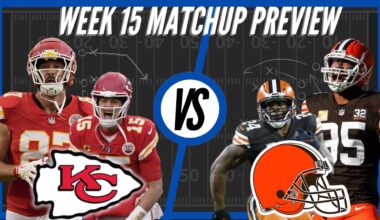 Kansas City Chiefs vs Cleveland Browns | Week 15 Preview