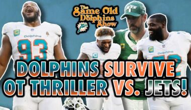 Gutsy Win Proving Legitimacy or Same Old Dolphins? Miami Dolphins Survive OT Thriller vs. NY Jets!
