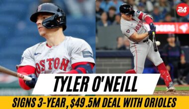 Tyler O'Neill Signs 3-Year, $49.5M Deal with Orioles: Game-Changer for Baltimore