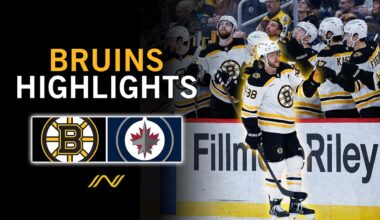 Bruins Highlights: Boston's West Coast Trip Off To Rough Start Vs. Winnipeg