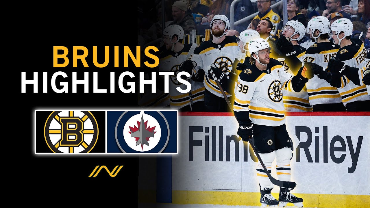 Bruins Highlights: Boston's West Coast Trip Off To Rough Start Vs. Winnipeg