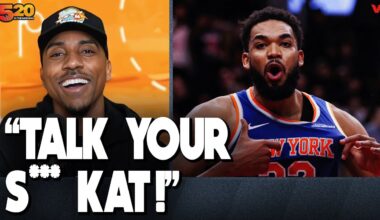 Jeff Teague REACTS to Karl-Anthony Towns GOING OFF in Knicks win vs. RJ Barrett and Raptors
