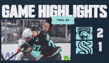 Seattle Kraken vs. Florida Panthers | 12/10 Game Highlights