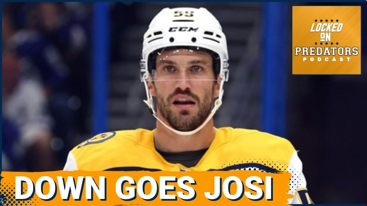 Nashville Predators Lose Record-Tying 8th Straight Game & Lose Roman Josi to Injury