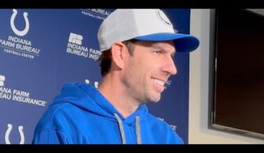 Indianapolis Colts - Anthony Richardson took advantage of bye week, team healthier -Shane Steichen