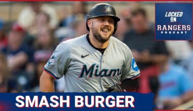 Texas Rangers trade for Miami Marlins slugger Jake Burger, giving lineup what it lacked in 2024