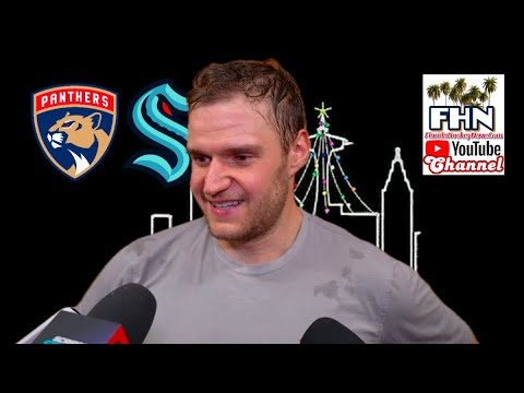 Sasha Barkov, Panthers Postgame: Florida Keeps Streaking, Beats Seattle Kraken in SO