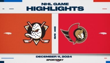 NHL Highlights | Ducks vs. Senators - December 11, 2024